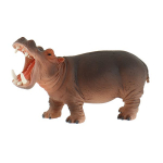 M&auml;ngukujuke, loomad Hippopotamus, 14 cm, hall v.