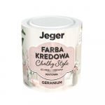 V&auml;rv, m&ouml;&ouml;bli jaoks Jeger Chalk Paint Geranium, matt, 0.5 l, roosa v.