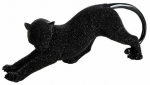 Dekoratiivne kujuke Eldo, must, 39 cm x 11 cm x 14 cm
