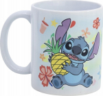 Tass Disney Stitch Seaworld, valge v./mitmev&auml;rviline, 0.325 l