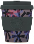 Plastikust klaas Ecoffee Cup Dunning Kruger, 240 ml, 8.3 cm, pol&uuml;piimhape (pla), mitmev&auml;rviline