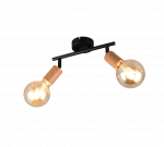 Valgusti lagi Reality Lamego, E27, 2 x 10 W, must v.