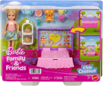 Nukk aksessuaaridega Mattel Barbie Family & Friends Club Chelsea JJB40, 12 cm, mitmev&auml;rviline