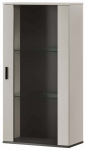 Vitriinkapp Cama Meble Soho S2, must v./ka&scaron;miir v., 29 cm x 60 cm x 112 cm