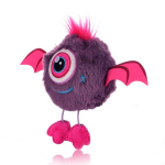 Pehme m&auml;nguasi Bouncibles Solo Eye Noa, roosa v./violetne v., 8 cm
