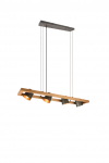 Valgusti rippuv Trio Bell 301900467, E14, 4 x 25 W, nikkel v.