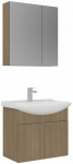 Vannitoa m&ouml;&ouml;bli komplekt Kalune Design Purus 65-337, tamm v., 50 cm x 65 cm x 58 cm