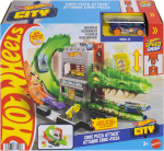Autorada Mattel Hot Wheels City Croc Pizza Attack JHL93, mitmev&auml;rviline