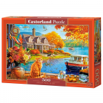 Pusle Castorland Crisp Fall View, 33 cm x 47 cm, 500 tk, mitmev&auml;rviline