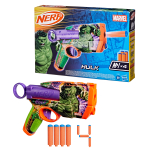 M&auml;ngup&uuml;stol kuulidega Hasbro Nerf Hulk G1922 Roheline v./Oranž v./Violetne v.