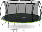 Kahjustatud pakendiga toode. Batuut Zipro Jump Pro Premium 14FT, 435 cm, turvav&otilde;rguga, redeliga