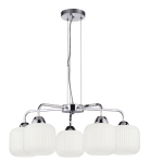 Valgusti lagi Candellux Cromado 35-49568, E27, 5 x 60 W, valge v. / h&otilde;be v.