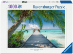 Pusle Ravensburger Dream Beach in the Maldives, 92 cm x 138 cm, 4000 tk
