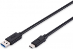 Juhe Assmann AK-300136-010-S USB 2.0 male, USB 2.0 A female, 1 m, must v.