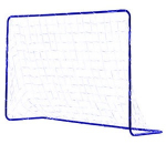 Saalihokiv&auml;rav Acito, 180 cm x 120 cm, sinine