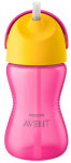 Lutipudel Philips Avent Bendy, 300 ml, 1 aasta, roosa v.