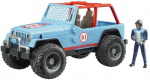 M&auml;ngu maastur Bruder Jeep Cross Country Racing, 1:16, sinine v.