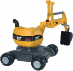 S&otilde;iduekskavaator Rolly Toys CAT, must v./kollane v.
