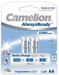 Laetav aku Camelion AlwaysReady, AA, 2300 mAh, 2 tk