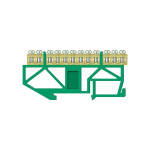 Maandusblok Pawbol LZ, DIN, 12x16 mm&sup2;, roheline