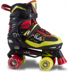 Rulluisud Fila Joy 013017032, must/punane/kollane, 35-38