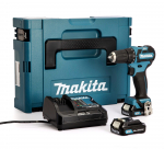 Puur koos akuga Makita DF332DSAJ, 10.8 V, 2 Ah