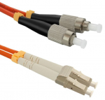 Juhe Qoltec FC/UPC, LC/UPC, 2 m, oranž v.