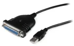 Adapter StarTech ICUSB1284D25 DB25 Female, USB, 1.8 m, must v.