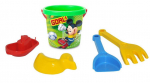 Liivakasti m&auml;nguasjade komplekt Disney Mickey Goal, mitmev&auml;rviline