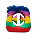 Stressivastane m&auml;nguasi Fusion Accessories Antistress Toy Fries, mitmev&auml;rviline