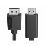 Kaabel Hama DisplayPort - HDMI 4K Displayport, HDMI, 1.5 m, must v.