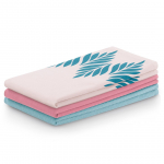 K&ouml;&ouml;gir&auml;tikute komplekt Restilo Letty Mix, roosa v./helesinine v., 70 cm x 50 cm, 3 tk