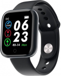 iWear M7 Nutikas ja Sobiv Vaata t&auml;ispuutetundlik 1.3'' IPS Meediakontroll / HR / Verer&otilde;hk / Sotsiaalne Must
