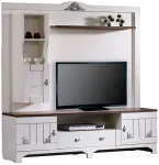 Sektsioonkapp Kalune Design Gazel 801CMY3015, pruun v./valge v., 45 cm x 170 cm x 182 cm
