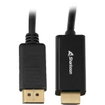 Kaabel Sharkoon Active Display port 1.2, HDMI, 1 m, must v.