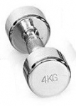 Hantel Gymstick Pro Chrome Dumbbell 4 kg