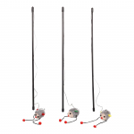 M&auml;nguasi kassidele pulga otsas Flamingo Dangler, must/hall