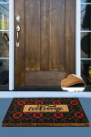 Uksematt Conceptum Hypnose Vintage, must v./punane v./roheline v., 40 cm x 60 cm
