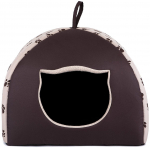 Kassimaja Hobbydog Igloo R2, hele pruun, 44 cm x 44 cm