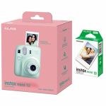 Kiirkaamera Fujifilm Instax Mini 12 + Instax Mini Glossy 10pcs, roheline v.