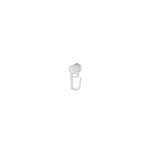 Kardinakonks Domoletti, 1.2 cm, valge, 30 tk