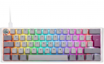 Juhtmega m&auml;nguriklaviatuur Ducky One 3 Mini One 3 MIni Cherry MX Speed Silver, EN/DE, valge/hall/helehall
