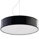 Valgusti rippuv Sollux Arena 45 SL.0118, E27, 3 x 60 W, valge v. / must v.