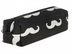 Pinal Mustache, 20 cm x 6 cm, valge/must