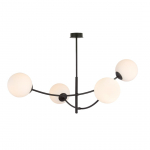 L&uuml;hter rippuv Emibig Hunter 4, E14, 4 x 10 W, must v.