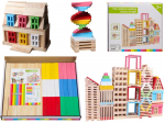 Puidust klotsid Building Blocks