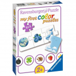 Pusle Ravensburger My First Color Puzzles Colorful Things 6in1, 24 tk, mitmev&auml;rviline