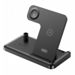 Laadimisalus XO WX033, Qi Wireless, must v., 15 W
