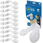 Kapikaitse Sipo Locks, valge v., 10 tk