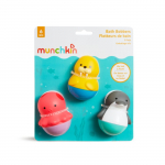Vannitoa m&auml;nguasjade komplekt Munchkin Bath Bobbers, eriv&auml;rviline, 3 tk